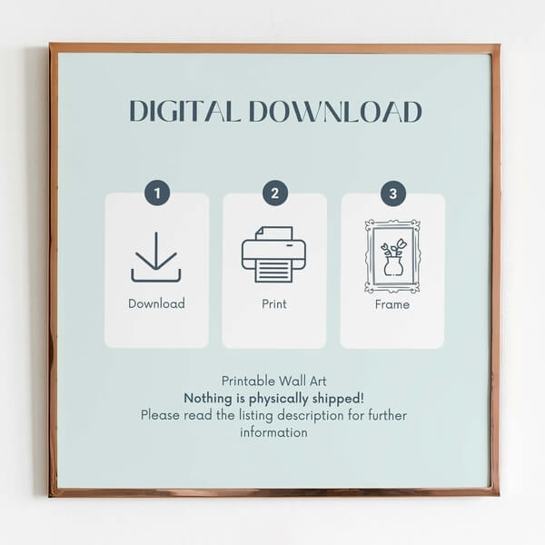 Download Notice Framed