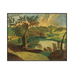 Americanth Century Stylized Landscape Landscape Set1 Cover0