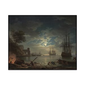 Claude Joseph Vernet Moonlight Landscape Set1 Cover0