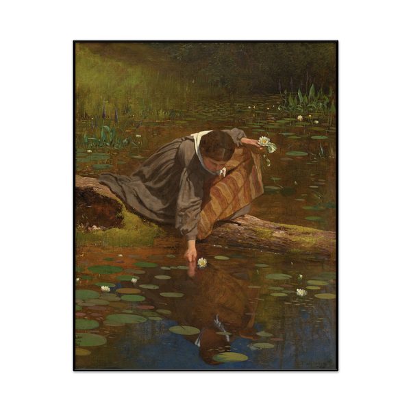 Eastman Johnson Gathering Lilies Portrait Set1 Cover0