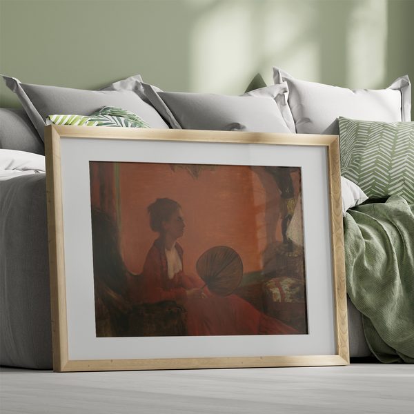 Edgar Degas Madame Camus Landscape Set1 Bed1