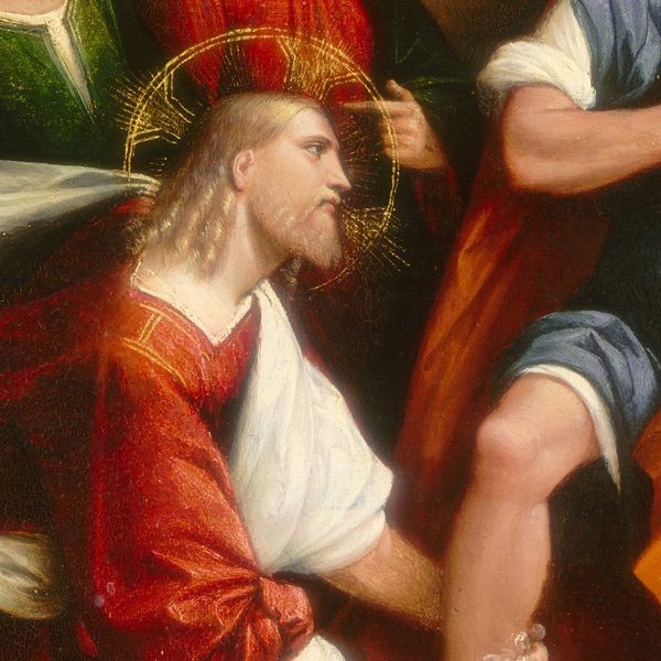 Garofalo Christ Washing The Disciples Feet Details