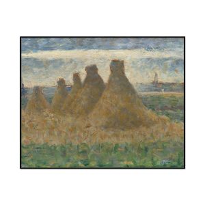 Georges Seurat Haystacks Landscape Set1 Cover0