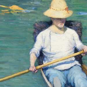 Gustave Caillebotte Skiffs Details