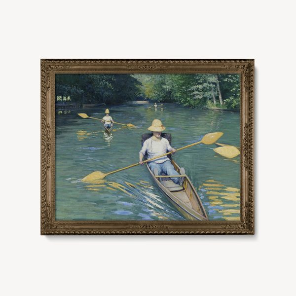 Gustave Caillebotte Skiffs Landscape Set1 Raw2