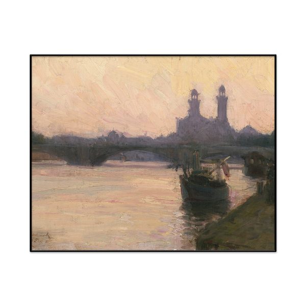 Henry Ossawa Tanner The Seine Landscape Set1 Cover0