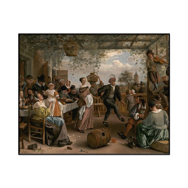 Jan Steen The Dancing Couple Landscape Set1 Cover0