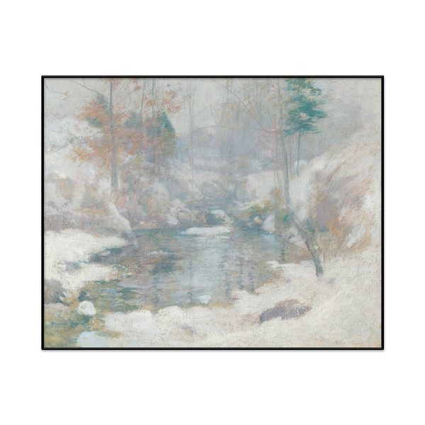 John Henry Twachtman Winter Harmony Landscape Set1 Cover0