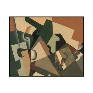 Juan Gris Glass And Checkerboard Landscape Set1 Cover0