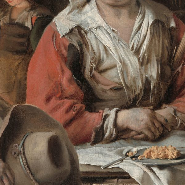 Louis Le Nain Peasant Interior Details