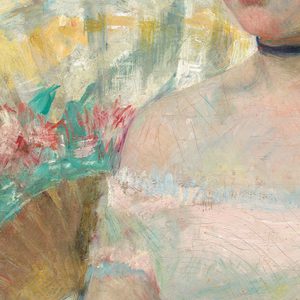 Mary Cassatt The Loge Details