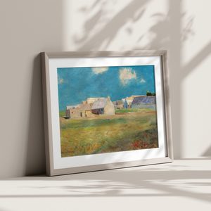 Odilon Redon Breton Village Landscape Set1 Minimal2