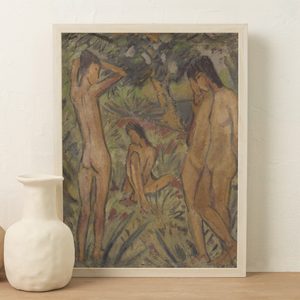 Otto Mueller Bathers Portrait Set1 Whiteframe2