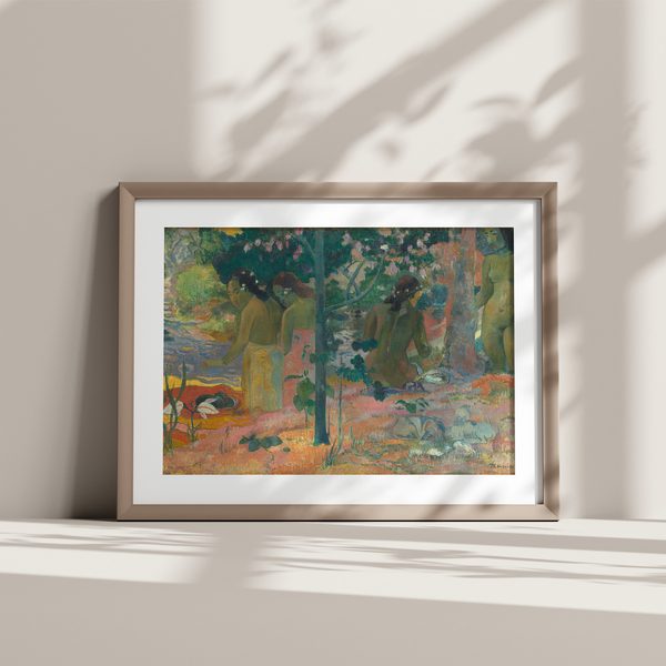 Paul Gauguin The Bathers Landscape Set1 Minimal1