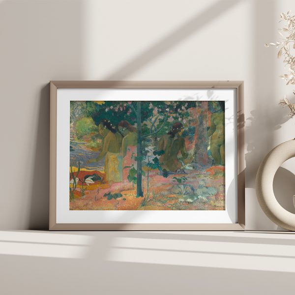 Paul Gauguin The Bathers Landscape Set1 Minimal3