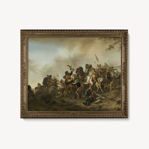 Philips Wouwerman Battle Scene Landscape Set1 Raw2