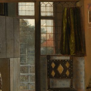 Pieter De Hooch The Bedroom Details