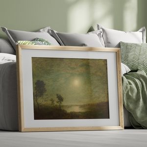 Ralph Albert Blakelock Moonlight Landscape Set1 Bed1