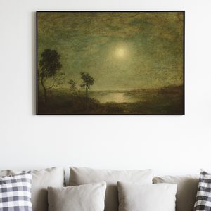 Ralph Albert Blakelock Moonlight Landscape Set1 Living4