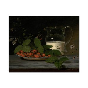 Raphaelle Peale Strawberries And Cream Landscape Set1 Cover0