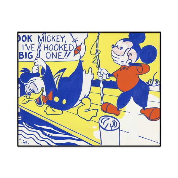 Roy Lichtenstein Look Mickey Landscape Set1 Cover0