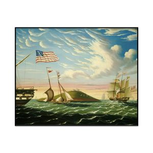 Thomas Chambers Boston Harbor Landscape Set1 Cover0