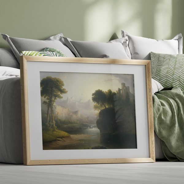 Thomas Doughty Fanciful Landscape Landscape Set1 Bed1