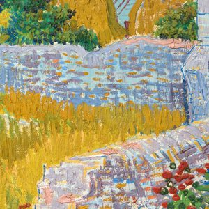 Vincent Van Gogh Farmhouse In Provence Details