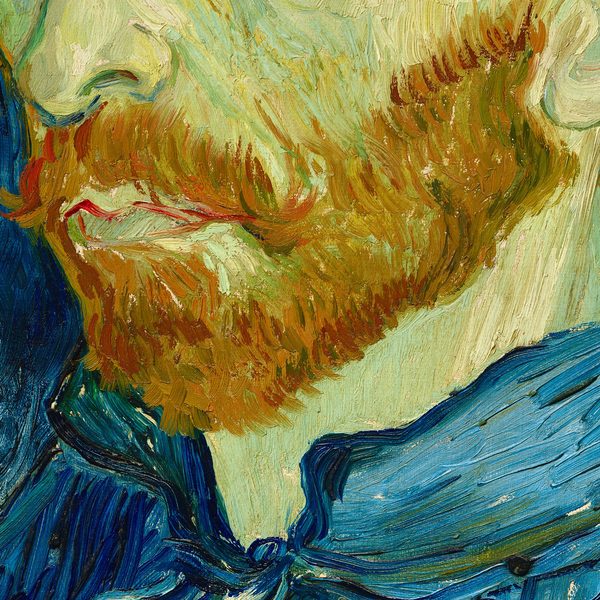 Vincent Van Gogh Self Portrait Details