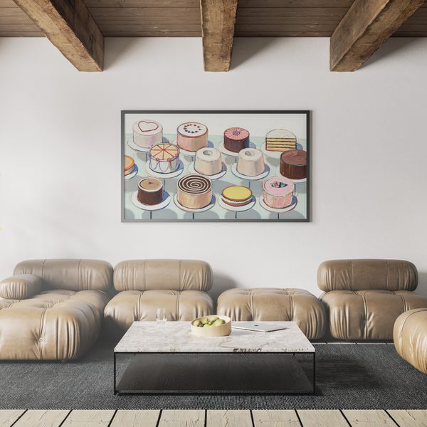 Wayne Thiebaud Cakes Landscape Set1 Living2