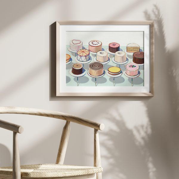 Wayne Thiebaud Cakes Landscape Set1 Minimal4