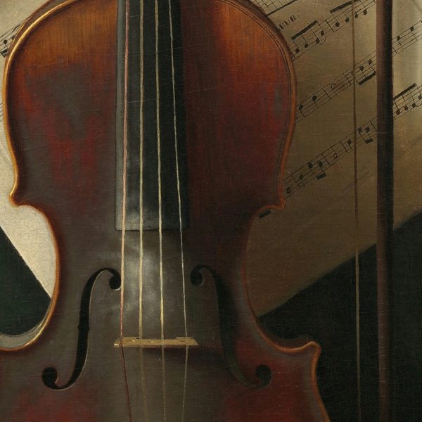 William Michael Harnett The Old Violin Details