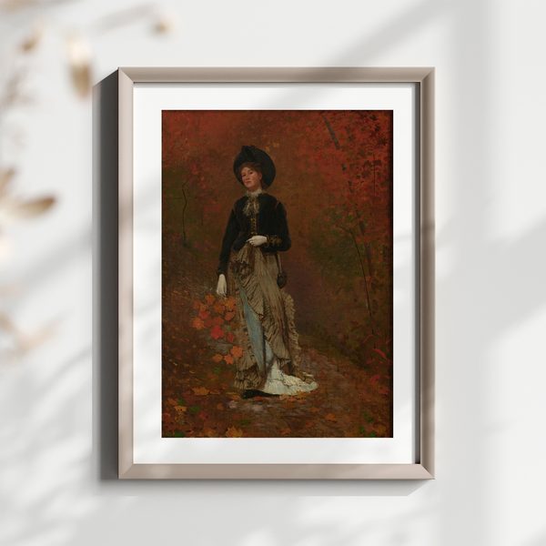 Winslow Homer Autumn Portrait Set1 Minimal2