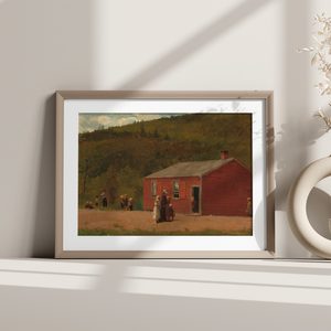 Winslow Homer School Time Landscape Set1 Minimal3