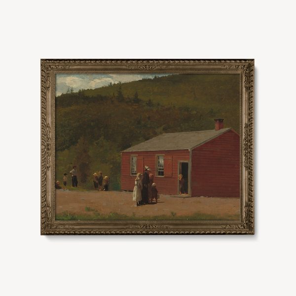 Winslow Homer School Time Landscape Set1 Raw2