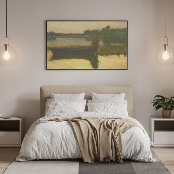 Winslow Homer Sunset Landscape Set1 Bed2