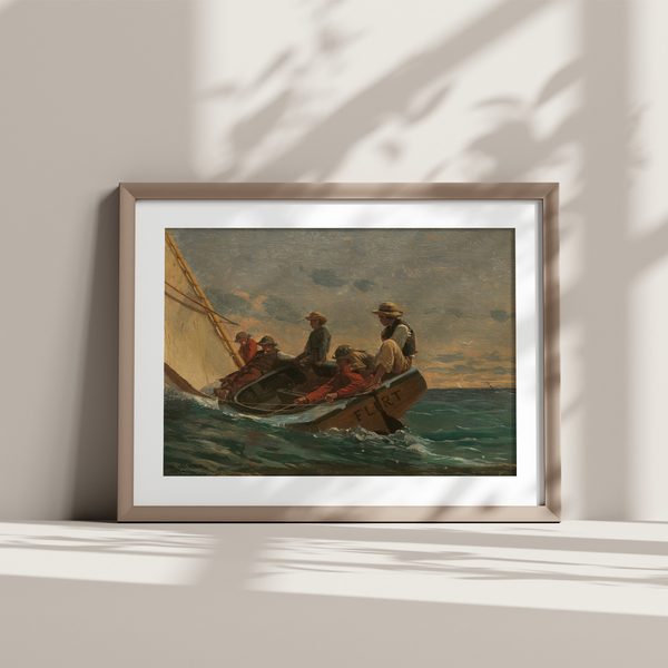 Winslow Homer The Flirt Landscape Set1 Minimal1