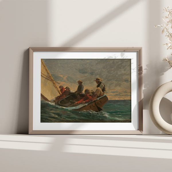 Winslow Homer The Flirt Landscape Set1 Minimal3